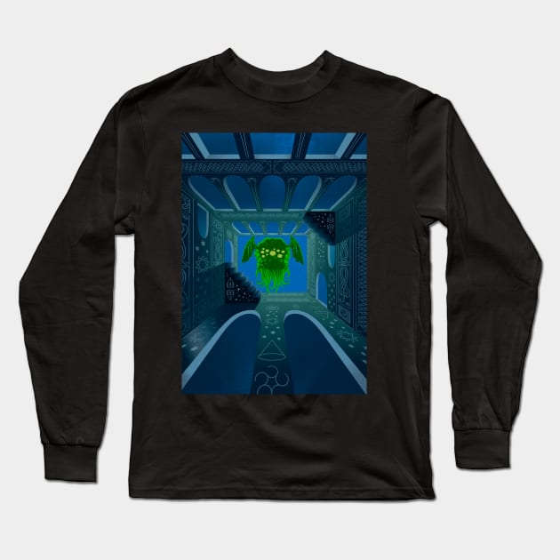 Cthulhu is rising! Long Sleeve T-Shirt by juliusllopis